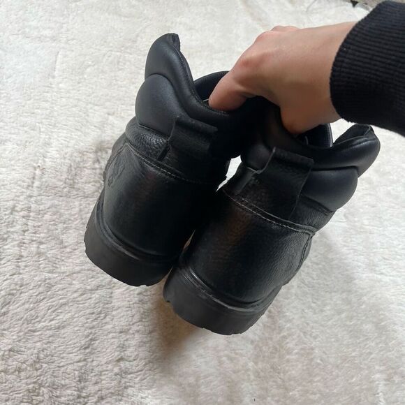 Iron Age Men’s Leather Groundbreaker Steel Toe Work Boots - Picture 3 of 5